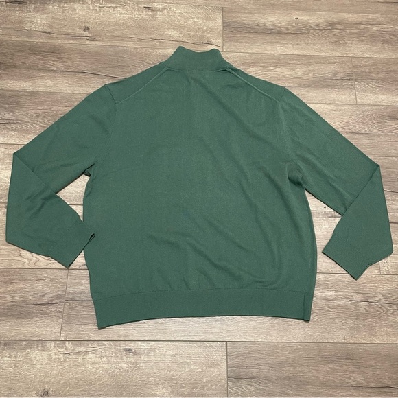 Nautica Men’s Navtech Classic Fit Quarter Zip Sweater Green Sz XXL NWT - Picture 3 of 9